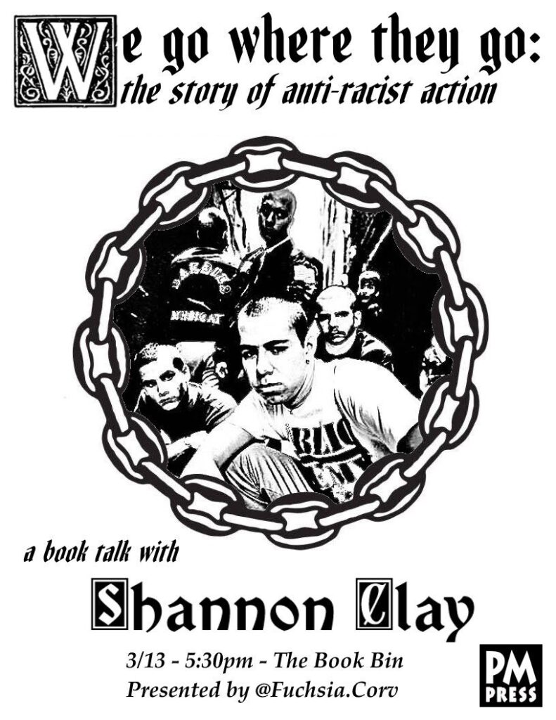 We Go Where They Go: The Story of Anti-Racist Action Book Talk ...