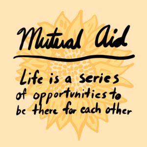 Mutual Aid Sticker