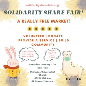 Share Fair January 27th!