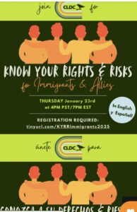 webinar online cldc civil liberty defense know your rights ice police