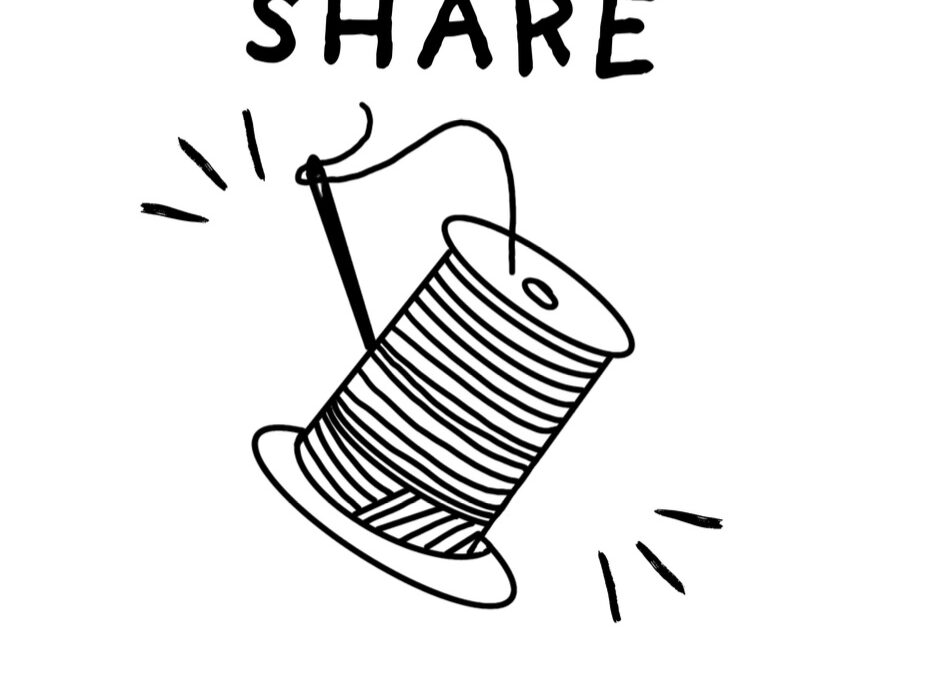 Repair and Share: An Introduction to Mending by Hand Zine